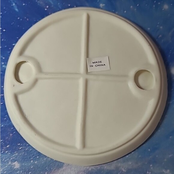 Jade Collection Floral Teaset 6 piece Dainty Bisque White Roses Diamond Pattern - Picture 6 of 6